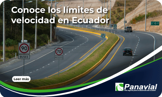 Los límites de velocidad en Ecuador